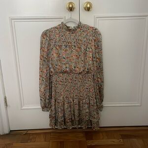 AQUA high neck dress